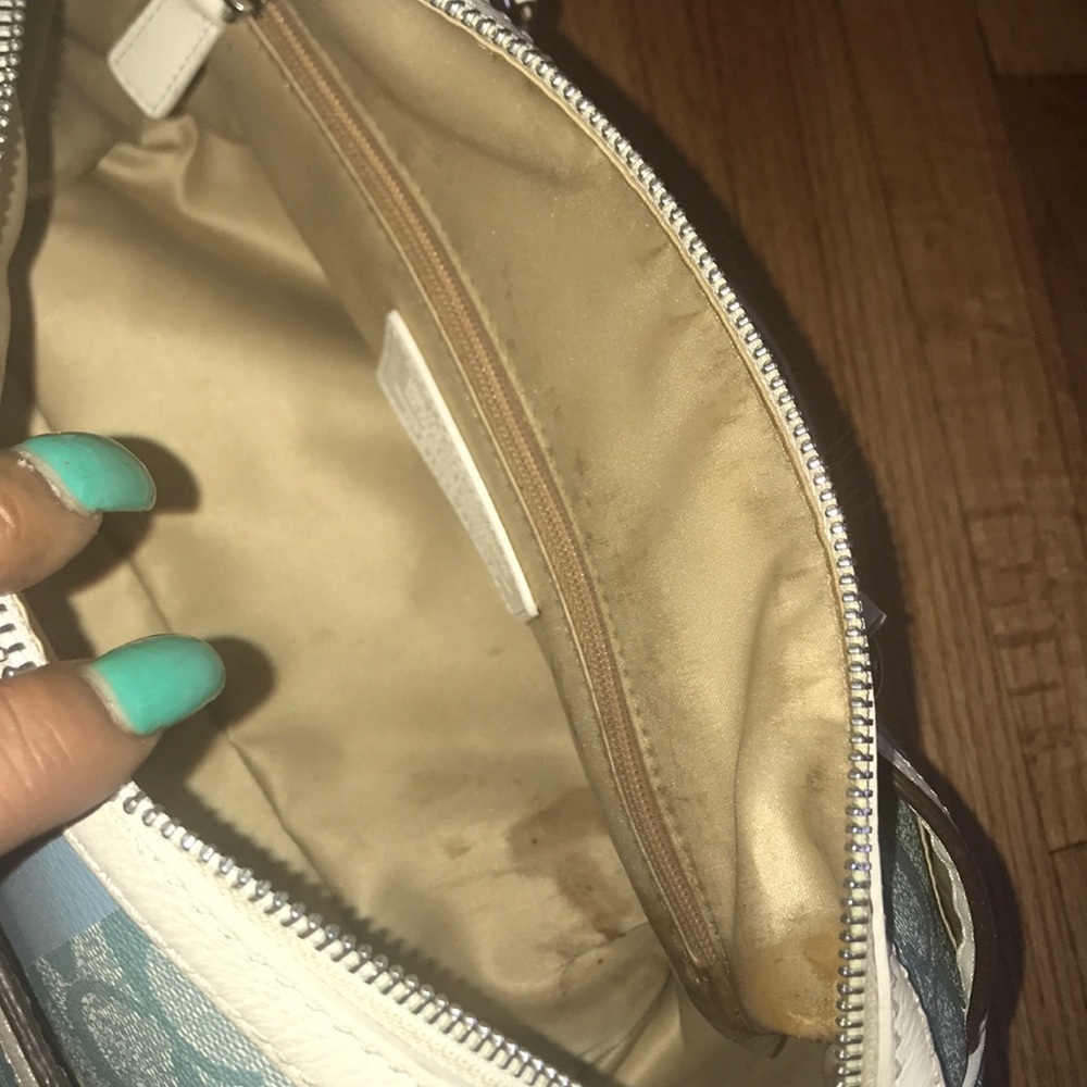 Coach turquoise Pocketbook - Picture 2 of 4